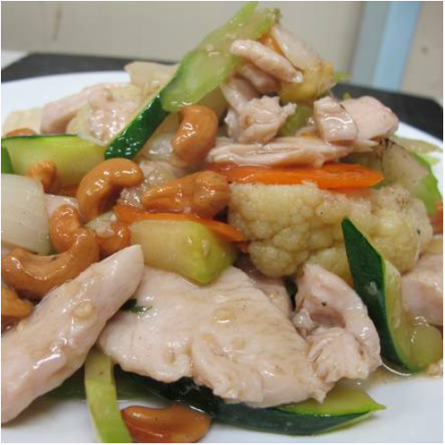 Chicken with Cashew Nuts