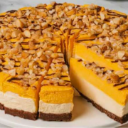Mango and Macadamia Cheesecake